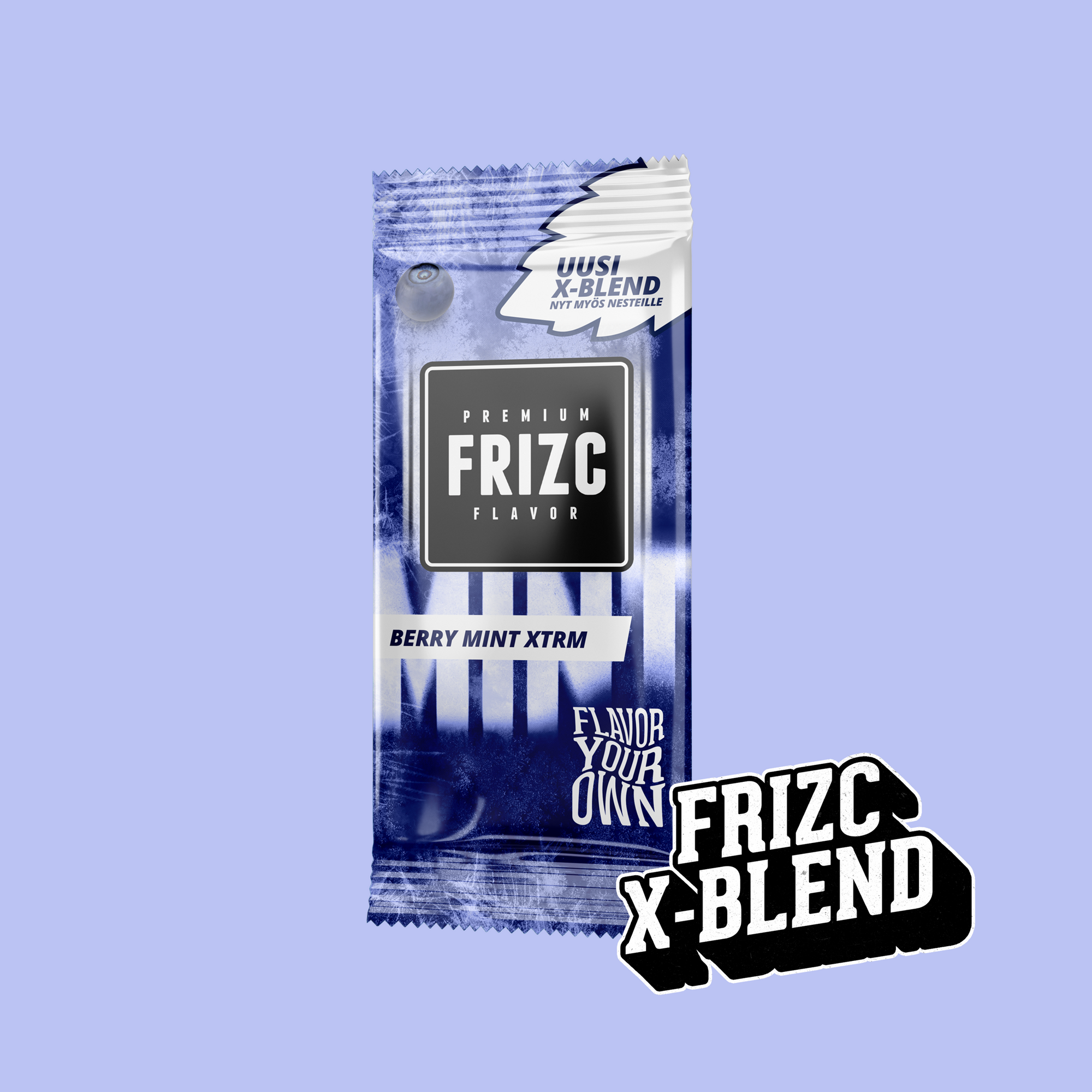 Frizc Berry Mint - Extremely Fresh Menthol Flavour Card. Buy flavor cards Europe.