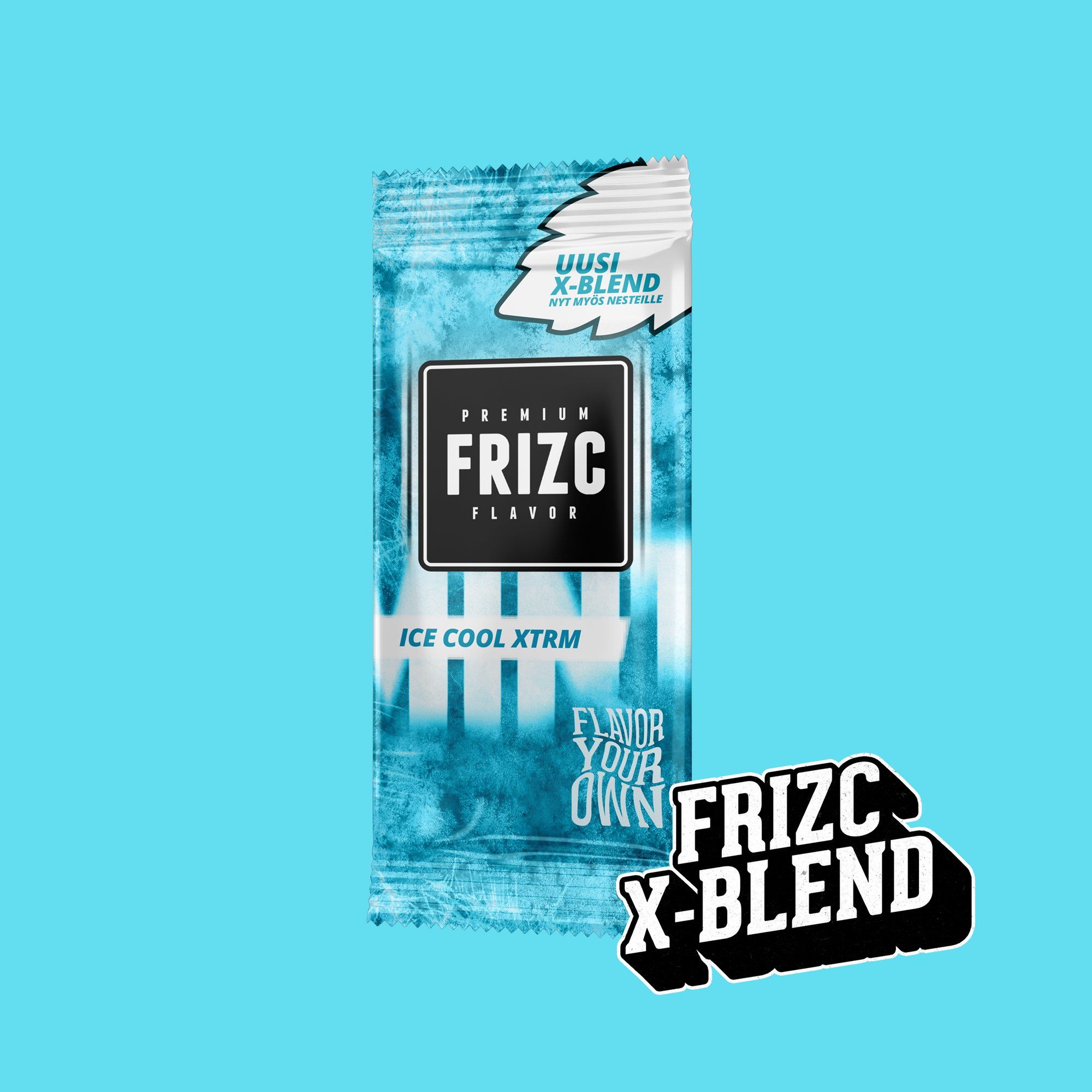 Frizc Ice Cool Mint - Extreme Fresh Menthol Flavour Card. Buy flavor cards Europe.