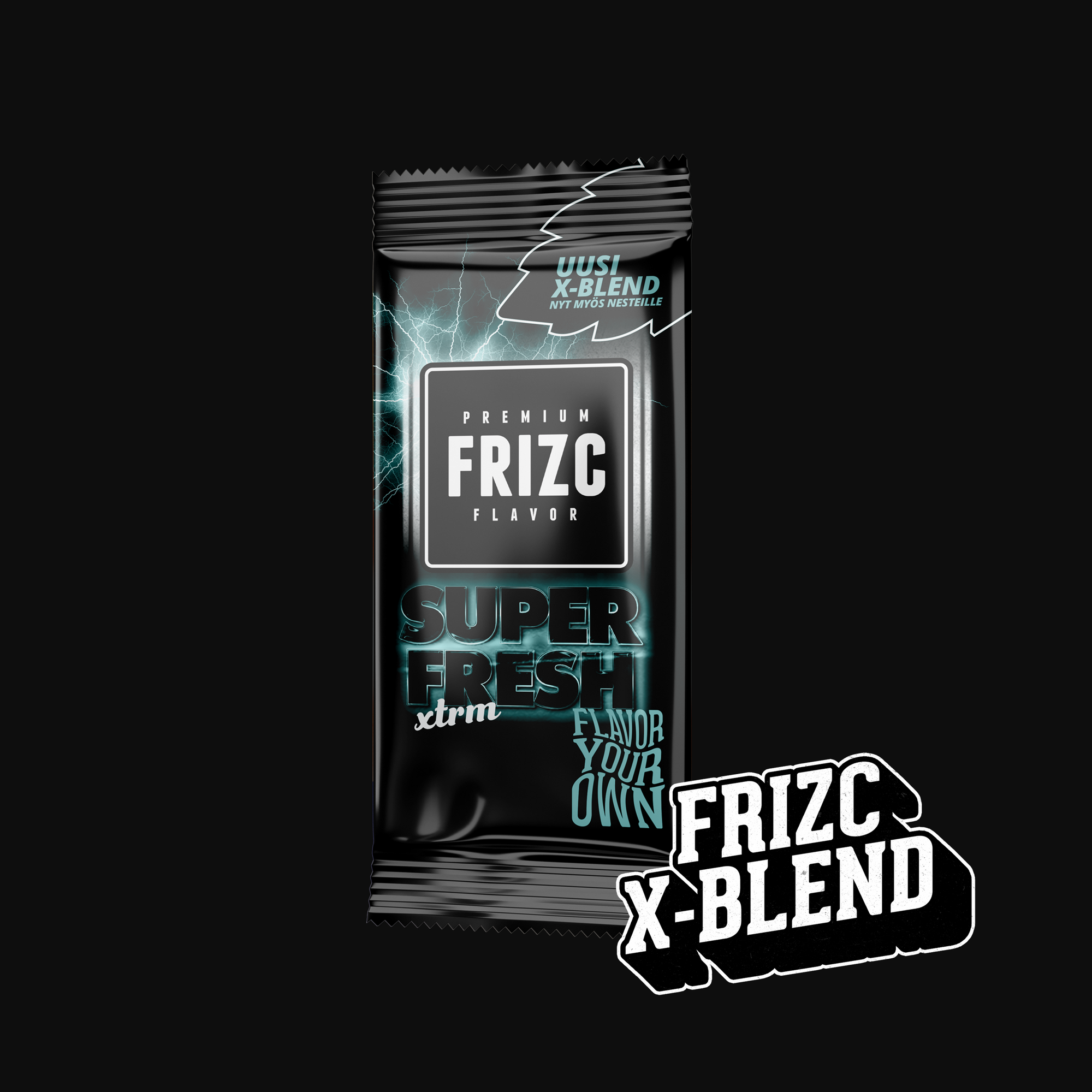 Frizc Superfresh Xtrm - The Strongest Menthol Flavour Card. Buy flavor cards Europe.