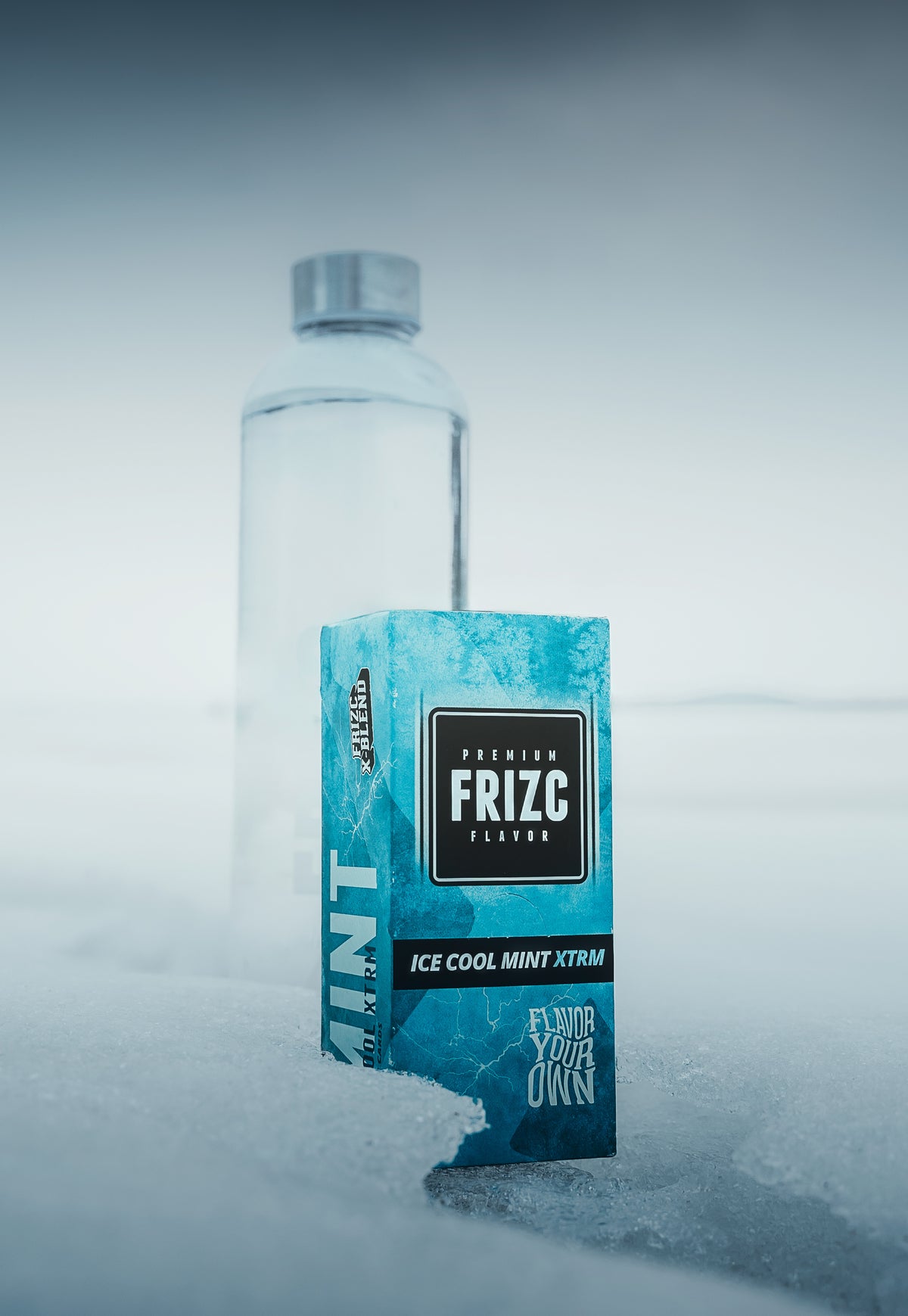 Extreme freshness. Frizc Ice Cool Menthol Flavor Card. Flavour your own cigarettes.