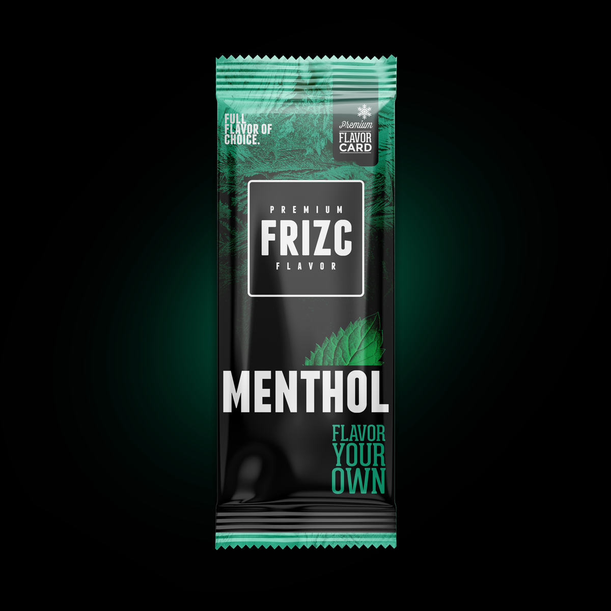 Frizc Pure Menthol Flavor Card